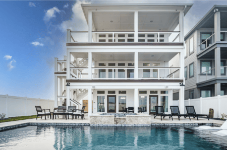 Sanctuary Pool House in Port Aransas