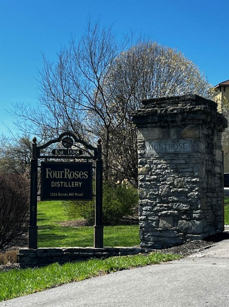 entrance to Four Roses