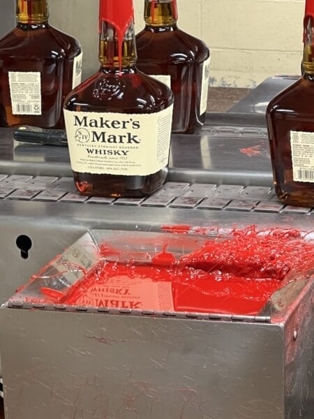 dip your own bottle at Makers Mark