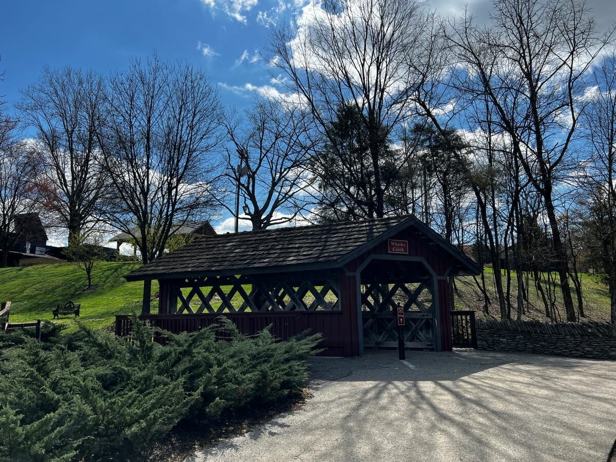 Maker's Mark property covered bridge