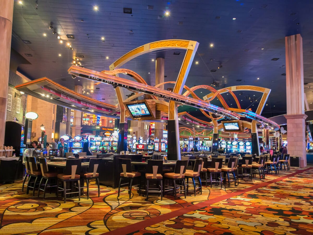 Las Vegas girls trip Casino Floor