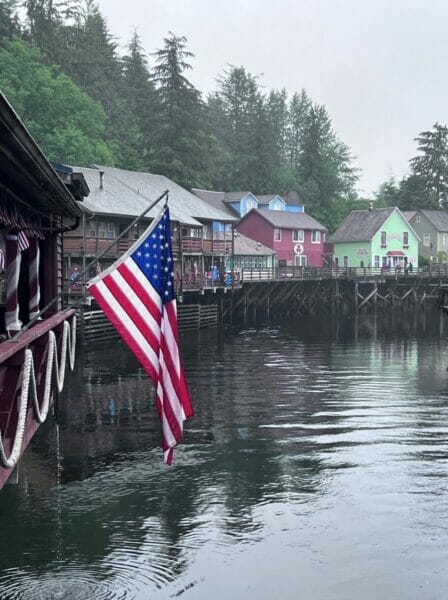 things to do in Ketchikan Alaska from cruise ship port Creek Street