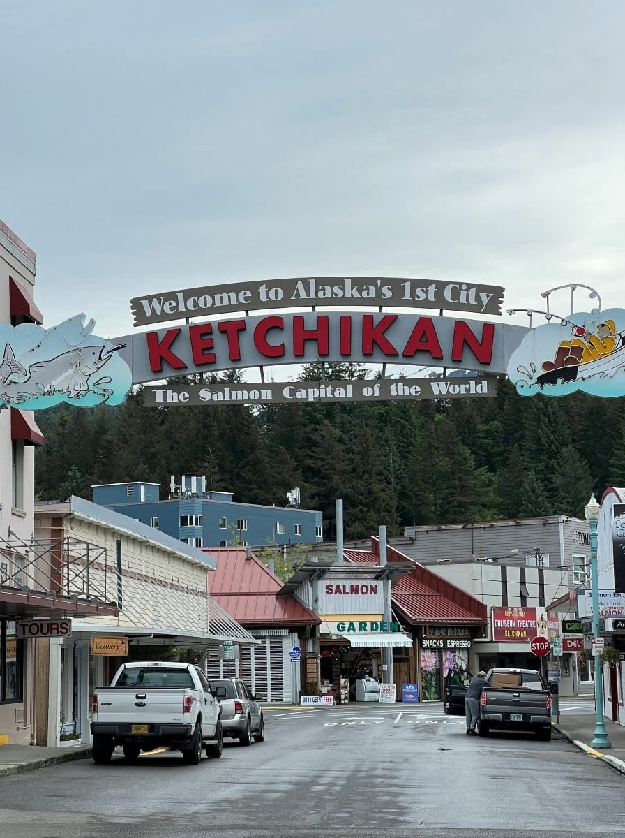 Ketchikan street sign