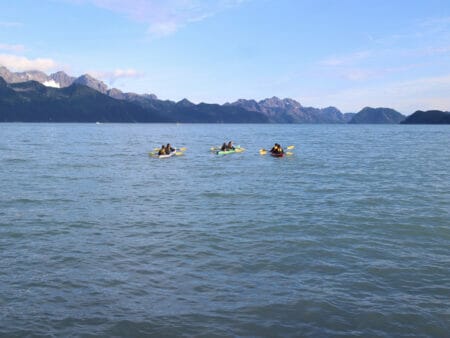 kayaking in Alaska