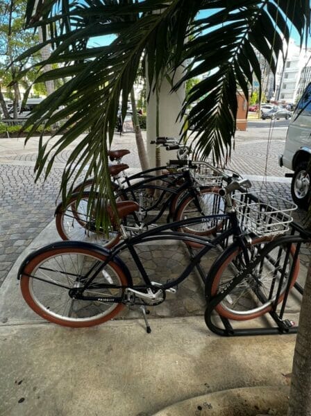 Bike rentals at DoubleTree in San Juan