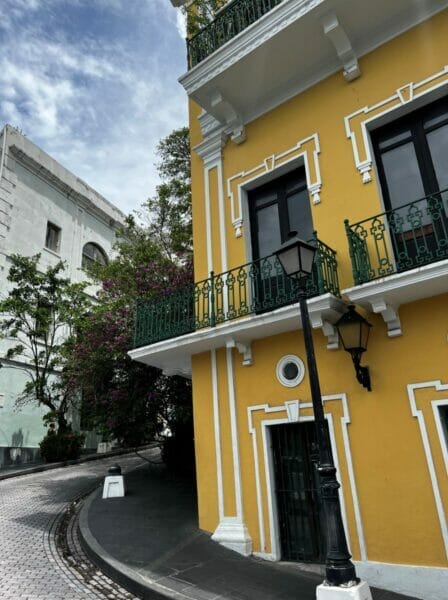 Old San Juan colorful buildings