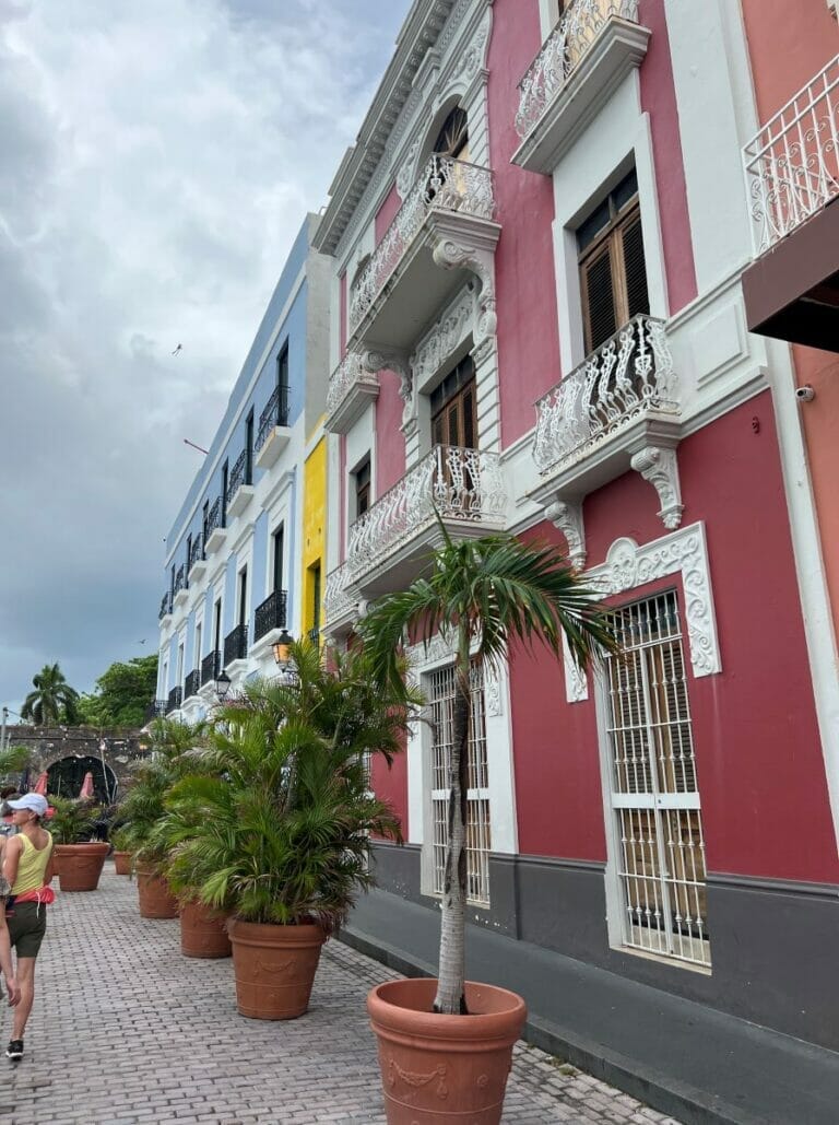 Calle Tetuan, cobblestone road in Old San Juan