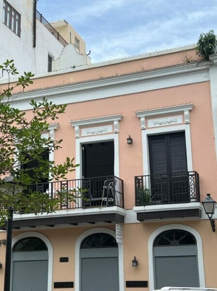 Colorful Old San Juan architecture