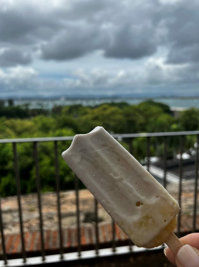 Senor Paleta in colorful Old San Juan