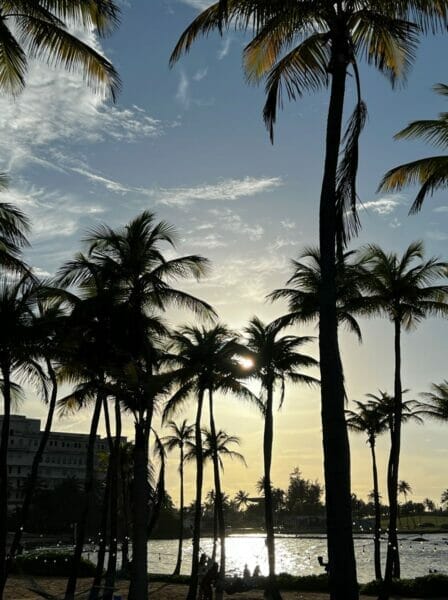 Sunset in Puerto Rico