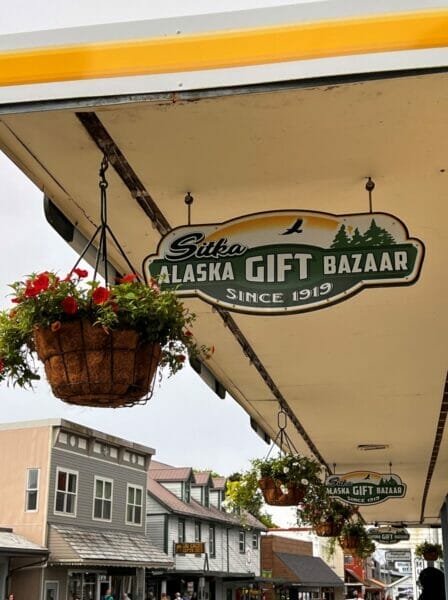 Alaska Gift bazaar at Sitka Cruise Port