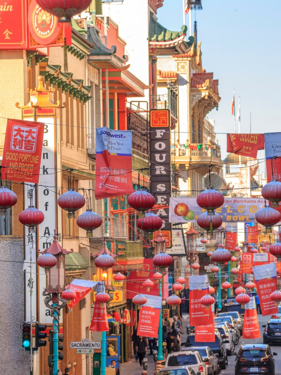 Chinatown in San Francisco