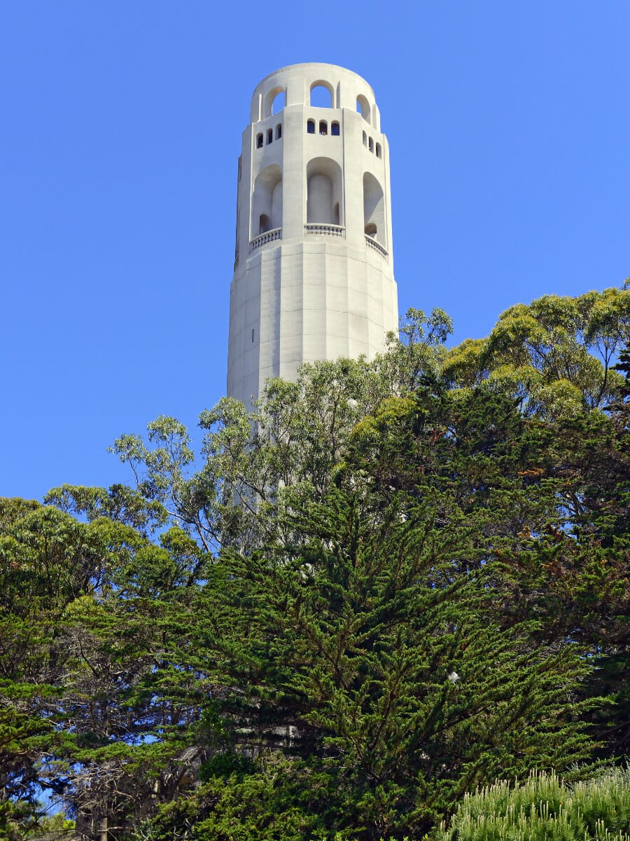 Coit Tower in San Francisco
