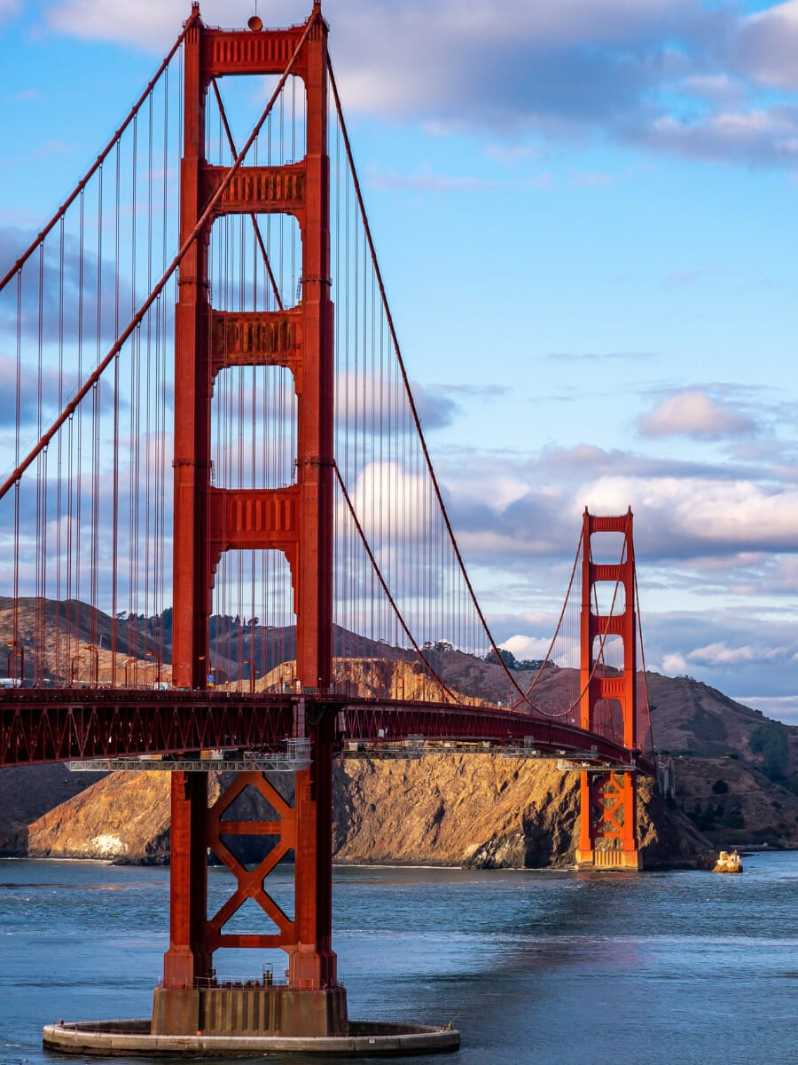 Golden Gate Bridge in San Francisco