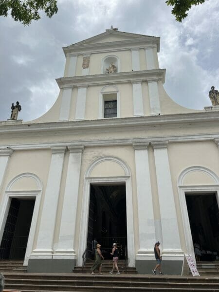 Cathedral of San Juan Bautista in Old San Juan