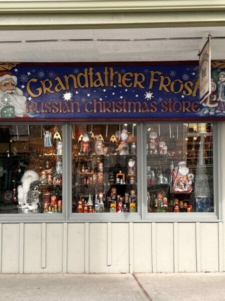 Russian Christmas Shop at Sitka Cruise Port