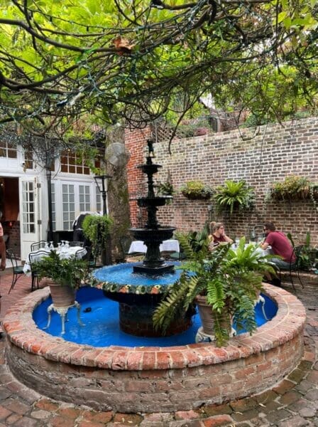 Courtyard of Two Sisters in New Orleans
