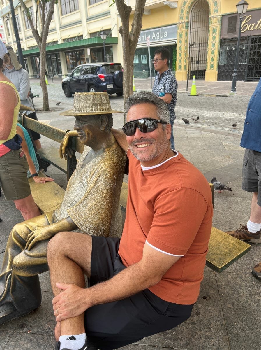 Tito Alonso in Old San Juan