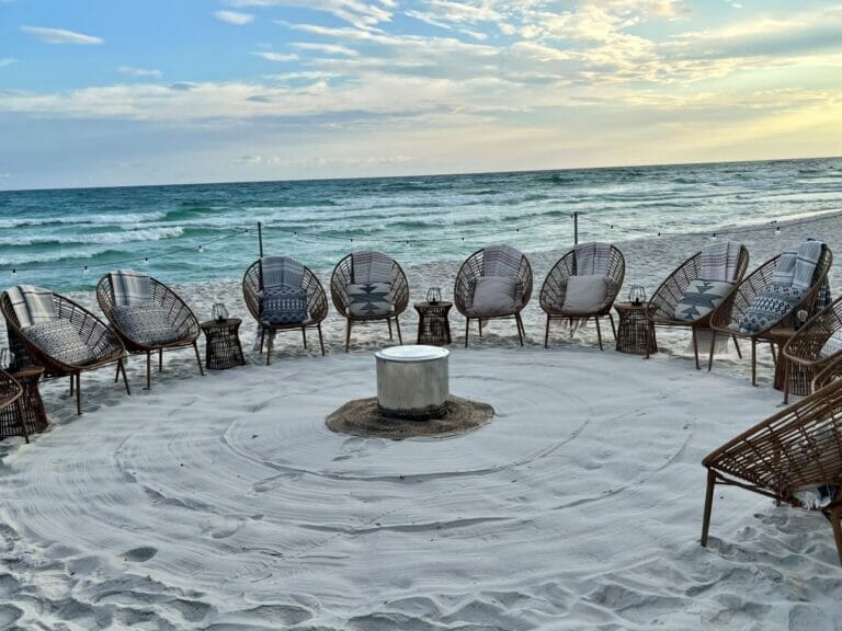 Beach Bonfire on 30A