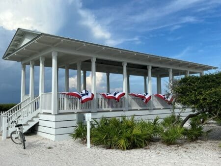 Beachfront yoga in Seaside