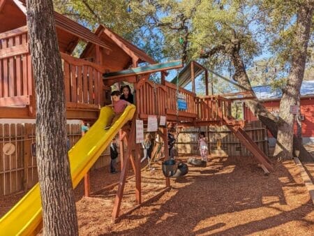 Blanco BBQ play area