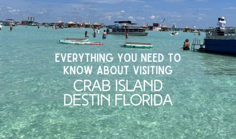 Everything You Need to Know About Visiting Crab Island Destin Florida