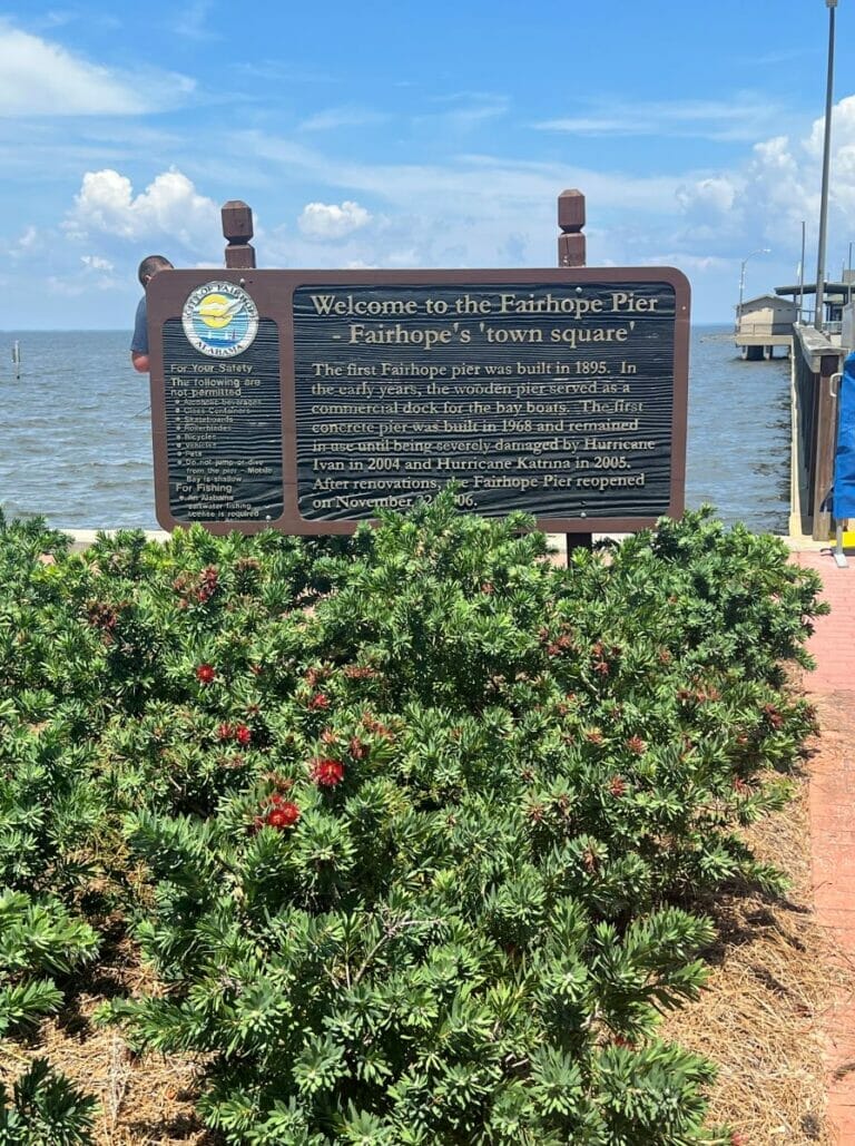 Fairhope, AL road trip from Texas to Florida