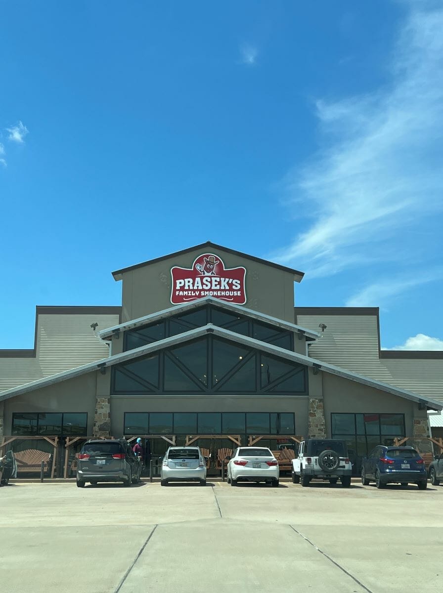 Praseks exterior Texas to Florida road trip