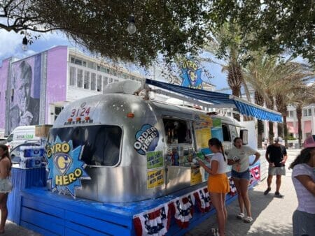 Seaside food trucks on 30A
