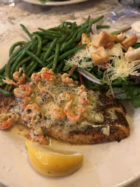Snapper at Gallier's in New Orleans