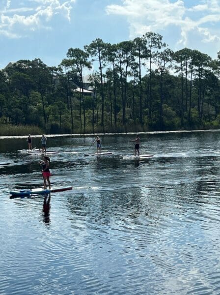 things to do in 30A - paddleboarding