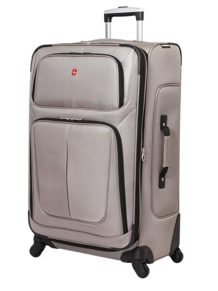 Swiss Gear lightweight large luggage for seniors