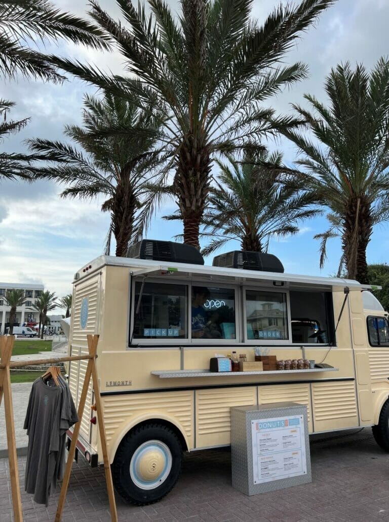 Seaside food truck