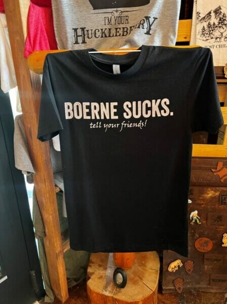 Boerne Sucks t-shirt