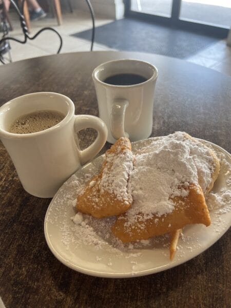 beignets in Louisiana