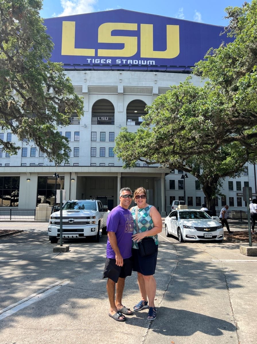 LSU Death Valley in Baton Rouge