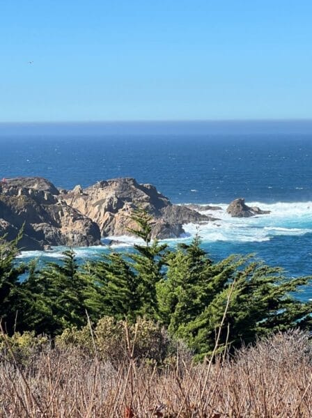 View of Big Sur along Hwy 1