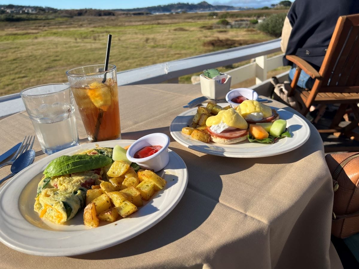 Carmel Mission Ranch breakfast