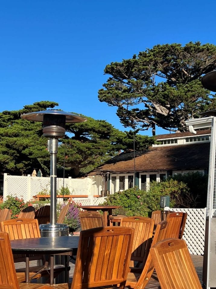 Mission Ranch patio in Carmel