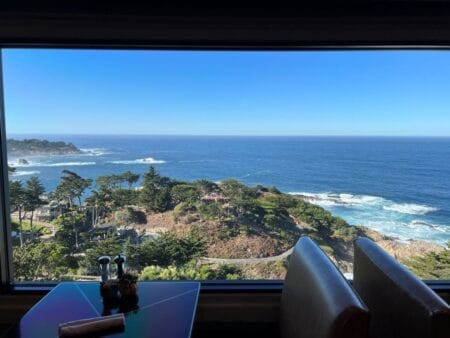 View from Pacific's Edge in Carmel Highlands