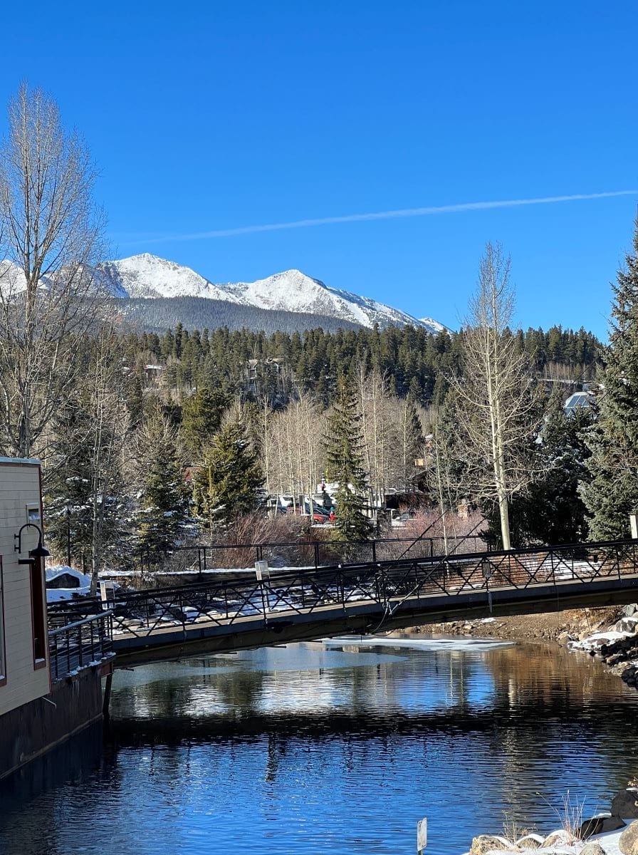 Breckenridge, Colorado view from town