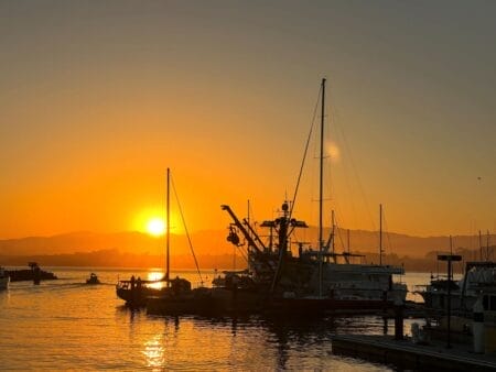 Monterey Bay sunrise