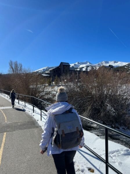 Recreational Path in Breckenridge, Colorado