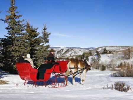 things to do in Breckenridge, Colorado - sleigh ride