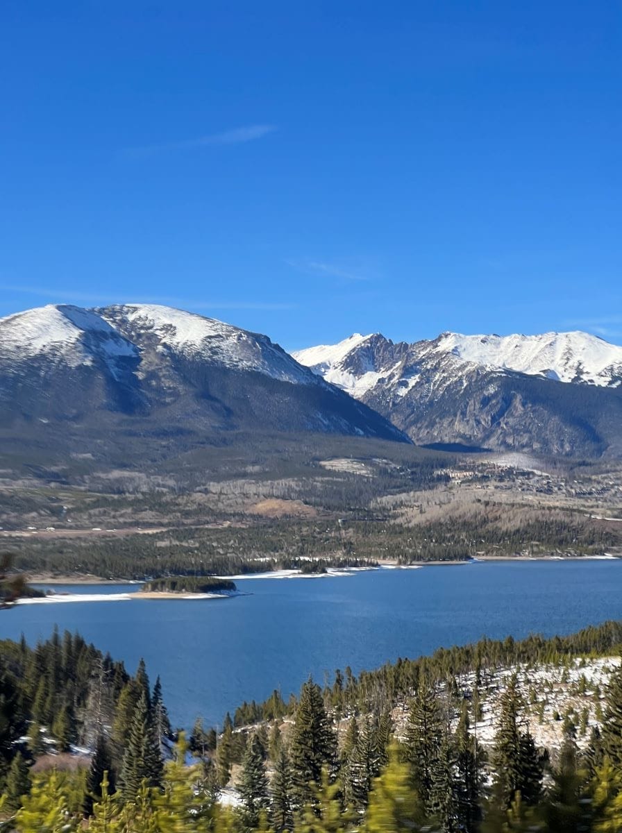 Dillon Reservoir near Keystone, Colorado