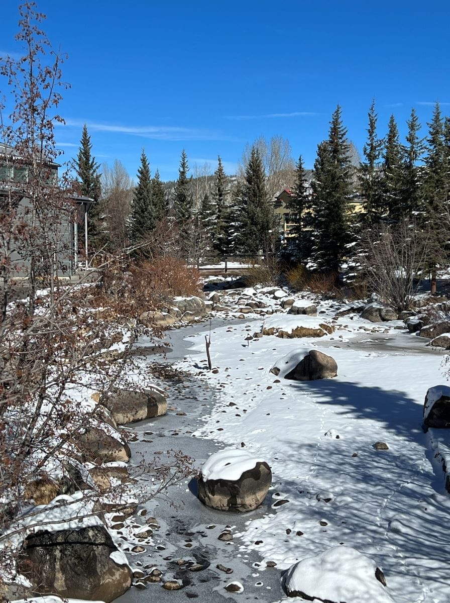 Blue River in Breckenridge, Colorado
