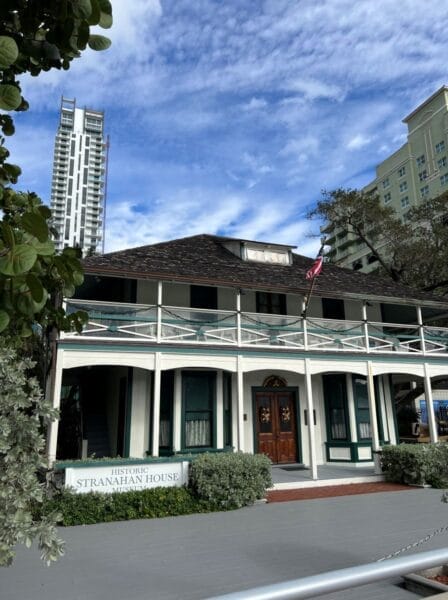 Stranahan home on the Riverwalk Fort Lauderdale
