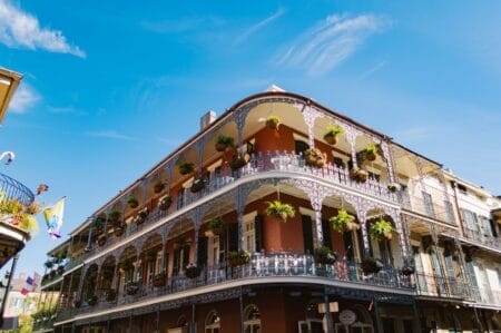A view of New Orleans architecture