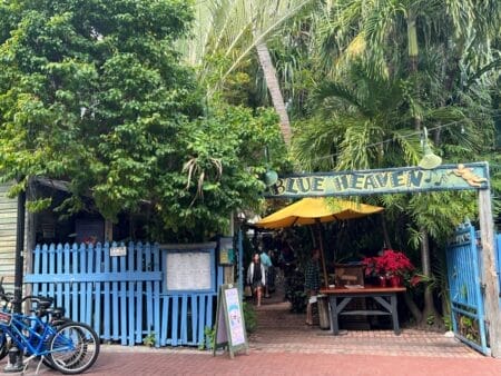 Blue Heaven Restaurant in Key West