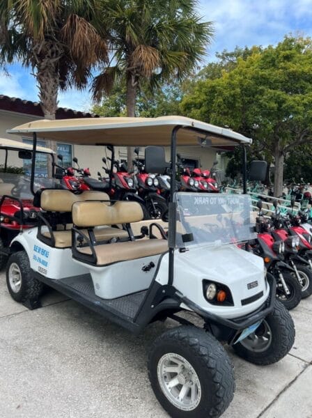 Golf cart rentals in Key West